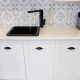 CUISINE 46×46 INSET FINE FIRECLAY SINK CU463FS-MW MATTE WHITE