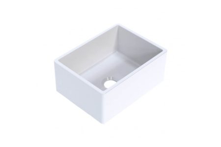 COVE 60 FIRECLAY BUTLER SINK CV60FS WHITE GLOSS