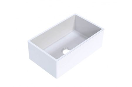 COVE 75 FIRECLAY BUTLER SINK CV75FS WHITE GLOSS
