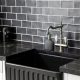 NOVI 60×46 FINE FIRECLAY BUTLER SINK NO60FS-MB MATTE BLACK