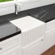 NOVI 50×46 FINE FIRECLAY FARMHOUSE BUTLER SINK NO503FS-MW MATTE WHITE
