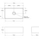 NOVI 75×46 FINE FIRECLAY BUTLER SINK NO75FS-MB MATTE BLACK