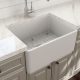 NOVI 60×46 FINE FIRECLAY FARMHOUSE BUTLER SINK NO603FS-MW MATTE WHITE