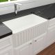 NOVI 75×46 FINE FIRECLAY BUTLER SINK NO75FS WHITE GLOSS
