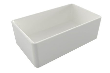 NOVI 75×46 FINE FIRECLAY BUTLER SINK NO75FS WHITE GLOSS