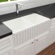 NOVI 85×46 FINE FIRECLAY DOUBLE BOWL BUTLER SINK NO853FS-MW MATTE WHITE