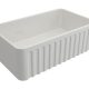NOVI 75×46 FINE FIRECLAY BUTLER SINK NO75FS WHITE GLOSS