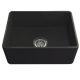 NOVI 60×46 FINE FIRECLAY BUTLER SINK NO60FS-MB MATTE BLACK