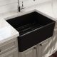 NOVI 60×46 FINE FIRECLAY BUTLER SINK NO60FS-MB MATTE BLACK