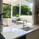 CUISINE 46×46 INSET FINE FIRECLAY SINK CU68FS WHITE GLOSS