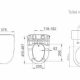 THEA LUXURY BIDET SEAT BS36L GLOSS WHITE