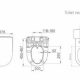 CATANIA BIDET SEAT BS35 GLOSS WHITE
