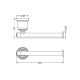YORK TOILET ROLL HOLDER NR6986AB AGED BRASS