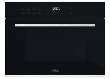 600MM COMBINATION STEAM MICROWAVE OVEN BD45CSBK BLACK GLASS
