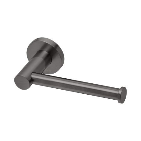 RADII TOILET ROLL HOLDER ROUND PLATE RA892-31 BRUSHED CARBON