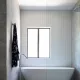 ROUND PINLESS FREESTANDING BATH SPOUT AND HAND SHOWER MB09PN-C POLISHED CHROME