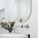 ROUND WALL MIXER PINLESS HANDLE TRIM KIT ONLY MW03PN-FIN-C POLISHED CHROME