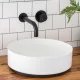 ROUND WALL MIXER PINLESS HANDLE TRIM KIT ONLY MW03PN-FIN MATTE BLACK