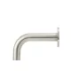 ROUND UNIVERSAL CURVED SPOUT 130MM MS05-130-PVDBN BRUSHED NICKEL