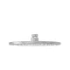 ROUND SHOWER ROSE 200MM MH04N-PVDBN BRUSHED NICKEL