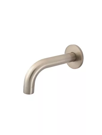 ROUND UNIVERSAL CURVED SPOUT 130MM MS05-130-CH CHAMPAGNE