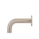 ROUND UNIVERSAL CURVED SPOUT 130MM MS05-130-CH CHAMPAGNE