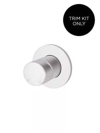 ROUND WALL MIXER PINLESS HANDLE TRIM KIT ONLY MW03PN-FIN-C POLISHED CHROME