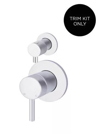 ROUND DIVERTER MIXER TRIM KIT ONLY MW07TS-FIN-C POLISHED CHROME