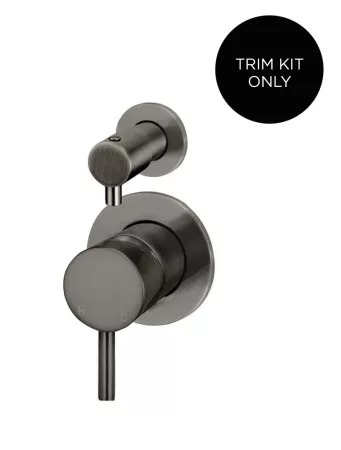 ROUND DIVERTER MIXER TRIM KIT ONLY MW07TS-FIN-PVDGM SHADOW GUNMETAL