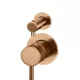 ROUND DIVERTER MIXER TRIM KIT ONLY MW07TS-FIN-PVDBZ LUSTRE BRONZE