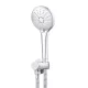ROUND HANDSHOWER ON SWIVEL BRACKET MZ06-C POLISHED CHROME
