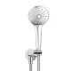 ROUND HANDSHOWER ON SWIVEL BRACKET MZ06-C POLISHED CHROME