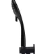 ROUND HANDSHOWER ON SWIVEL BRACKET MZ06 MATTE BLACK