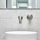 ROUND SHOWER ROSE 200MM MH04N-PVDBN BRUSHED NICKEL