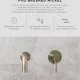 ROUND HANDSHOWER ON SWIVEL BRACKET MZ06-PVDBN BRUSHED NICKEL