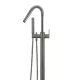 ROUND PADDLE FREESTANDING BATH SPOUT AND HAND SHOWER MB09PD-PVDGM SHADOW GUNMETAL