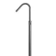 ROUND PINLESS FREESTANDING BATH SPOUT AND HAND SHOWER MB09PN-PVDGM SHADOW GUNMETAL