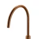 ROUND GOOSENECK HIGH RISE SWIVEL HOB SPOUT MS08-PVDBZ LUSTRE BRONZE