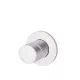 ROUND WALL MIXER PINLESS HANDLE TRIM KIT ONLY MW03PN-FIN-C POLISHED CHROME