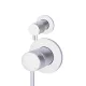 ROUND DIVERTER MIXER TRIM KIT ONLY MW07TS-FIN-C POLISHED CHROME