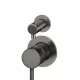ROUND DIVERTER MIXER TRIM KIT ONLY MW07TS-FIN-PVDGM SHADOW GUNMETAL