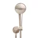 ROUND HANDSHOWER ON SWIVEL BRACKET MZ06-CH CHAMPAGNE