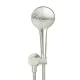 ROUND HANDSHOWER ON SWIVEL BRACKET MZ06-PVDBN BRUSHED NICKEL