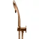 ROUND HANDSHOWER ON SWIVEL BRACKET MZ06-PVDBZ LUSTRE BRONZE
