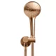 ROUND HANDSHOWER ON SWIVEL BRACKET MZ06-PVDBZ LUSTRE BRONZE
