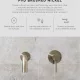 ROUND GOOSENECK KITCHEN MIXER WITH PADDLE HANDLE MK03PD-PVDBN BRUSHED NICKEL
