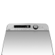 10KG 500 SERIES TOP LOADER WASHING MACHINE HWT10AN1 WHITE