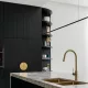 PICCOLA PULL OUT KITCHEN MIXER TAP MK17PN-PVDBB TIGER BRONZE