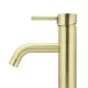 ROUND BASIN MIXER CURVED MB03-PVDBB TIGER BRONZE