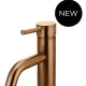 ROUND BASIN MIXER CURVED MB03-PVDBZ LUSTRE BRONZE